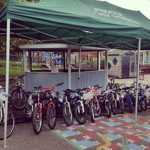 Holy Trinity Church of England Primary School - bike market