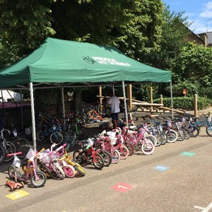 Archbishop Sumner Primary School  - bike market